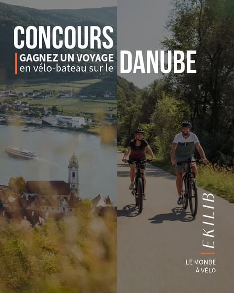 Concours Gagnez un voyage vélo-bateau le long du Danube!