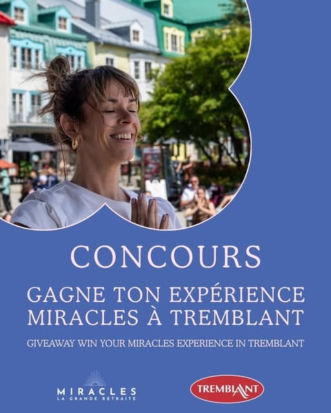 Concours Gagnez un weekend de retraite pour deux à Tremblant!