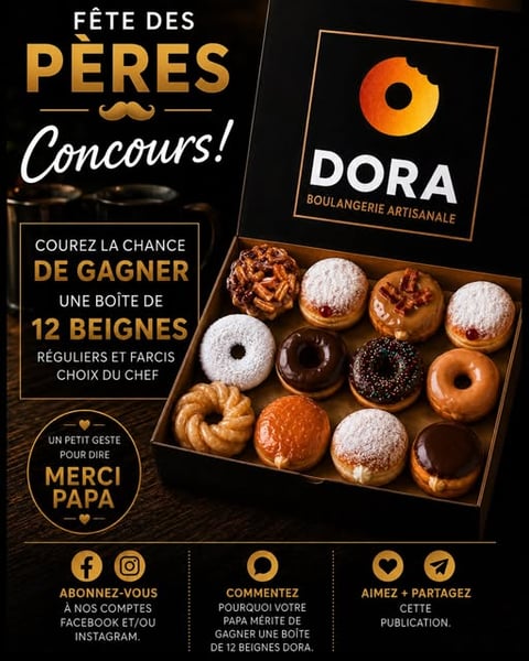 Concours Gagnez une boîte de 12 beignes!