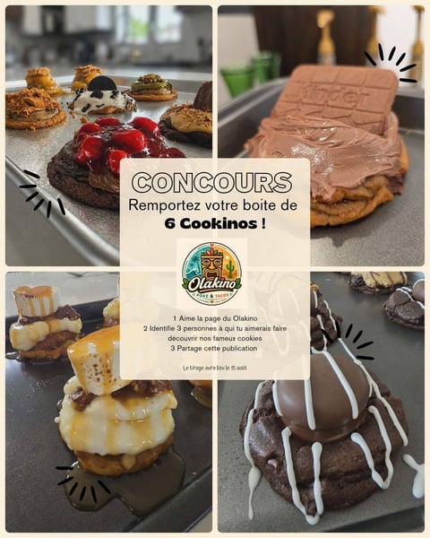Concours Gagnez une boîte de 6 Cookinos!