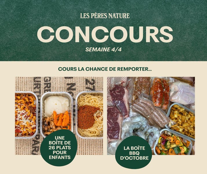 Concours Gagnez deux boîtes pour simplifier vos repas!