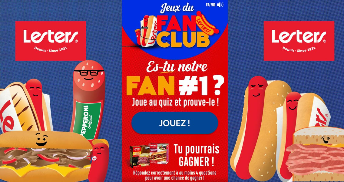 Concours Gagnez une boîte de steak émincé ou de smoked meat Montréal Lesters!