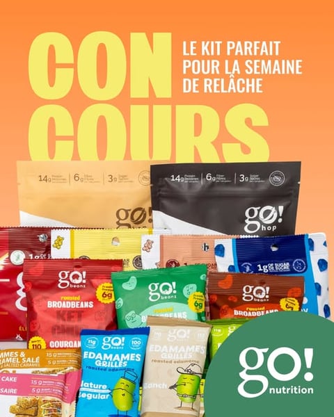 Concours Gagnez une boîte découverte Go Nutrition!