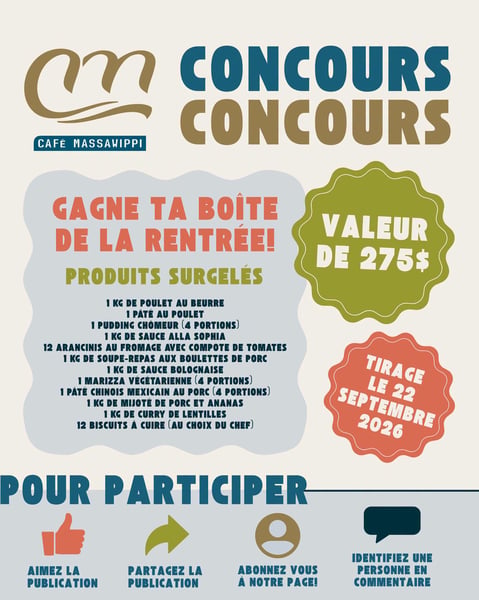 Concours Gagnez une boîte repas de la rentrée!