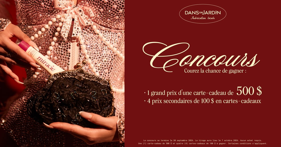 Concours Gagnez une carte-cadeau dans un Jardin de 500$!