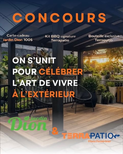 Concours Gagnez une carte cadeau de 100$ Botanix jardin Dion!