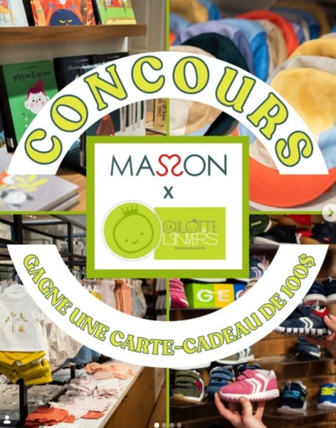 Concours Gagnez une carte cadeau de 100$ chez la culotte à l'envers!