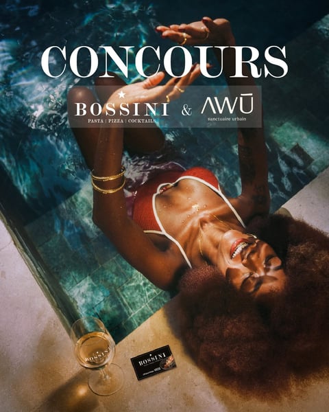 Concours Gagnez une carte-cadeau Bossini de 100$ et deux passes de 2 heures pour accéder au sanctuaire AWŪ Québec!