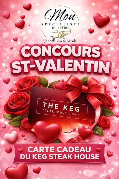 Concours Gagnez une carte-cadeau de 225 $ chez THE KEG STEAKHOUSE!