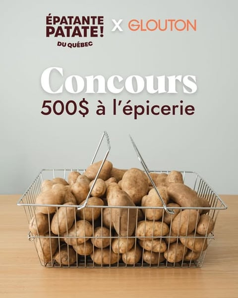 Concours Gagnez une carte cadeau d'épicerie de 500$!