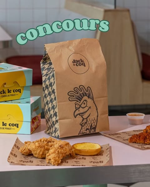 Concours Gagnez une carte-cadeau Jack Le Coq de 50$