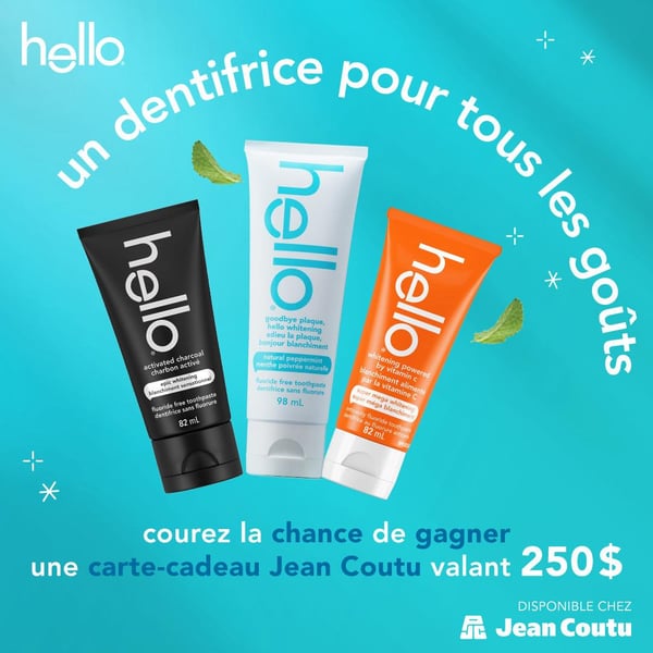 Concours Gagnez une carte-cadeau Jean Coutu d'une valeur de 250$