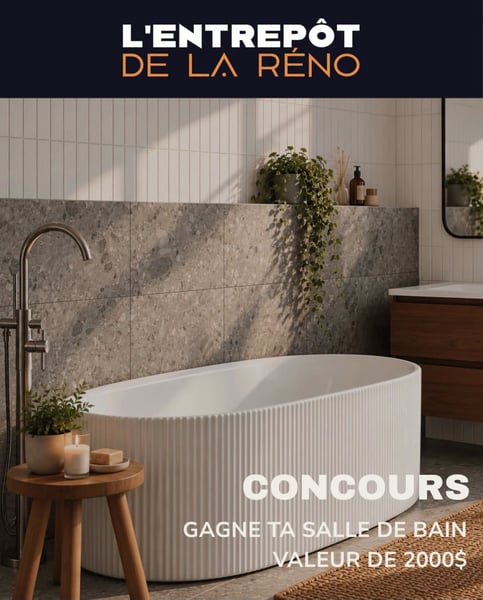 Concours Gagnez une carte-cadeau L'Entrepôt de la Réno de 2000$!