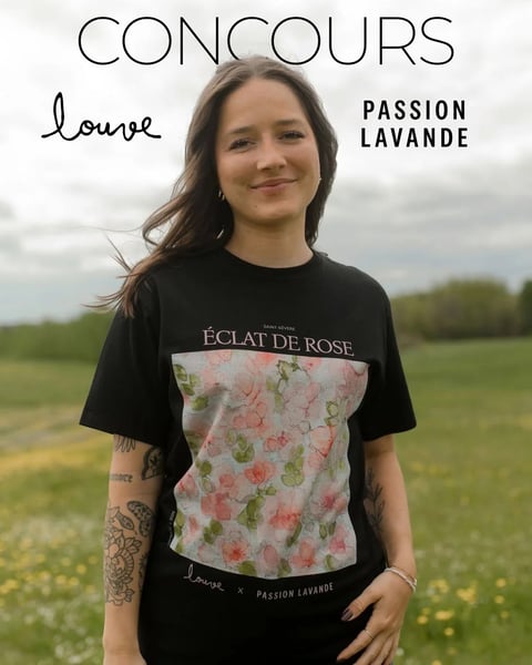 Concours Gagnez une carte-cadeau Louve de 100$ et une carte-cadeau Éclat de Rose par Passion Lavande de 50$!