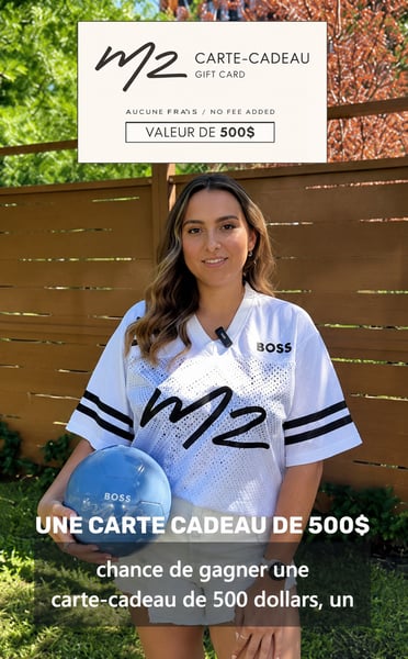 Concours Gagnez une carte-cadeau M2 de 500$,  un abonnement au Club Select M2 et un parfum BOSS au choix!