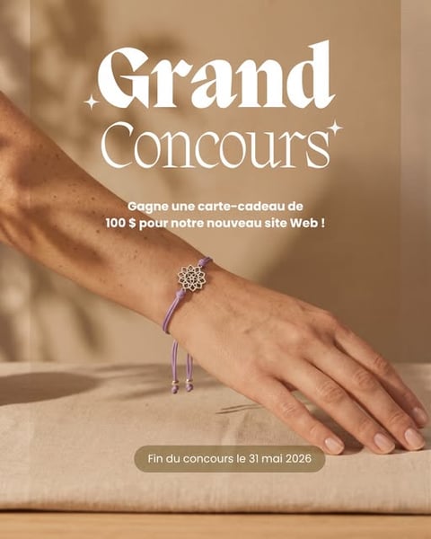 Concours Gagnez une carte-cadeau MYSbijoux de 100$!