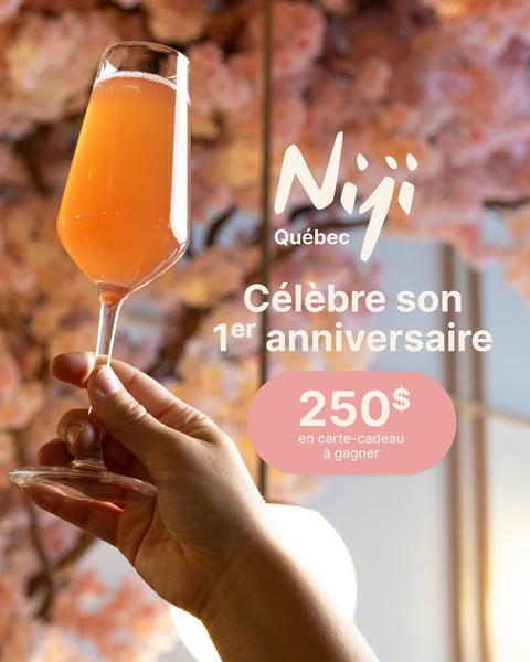 Concours Gagnez une carte-cadeau Niji Sushi Bar de 250$!