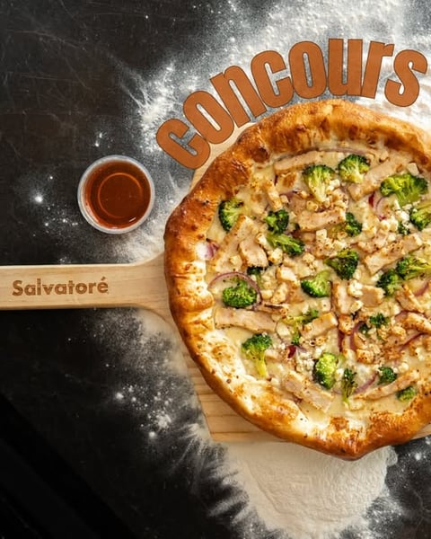 Concours Gagnez une carte-cadeau Pizza Salvatoré de 50$!