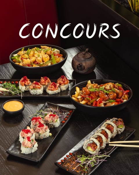 Concours Gagnez une carte-cadeau Sushi X de 50$!