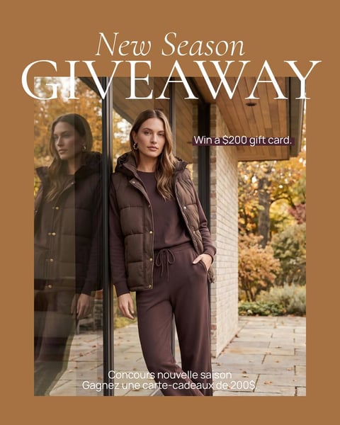 Concours Gagnez une carte-cadeau Suzy Shier  de 200$!