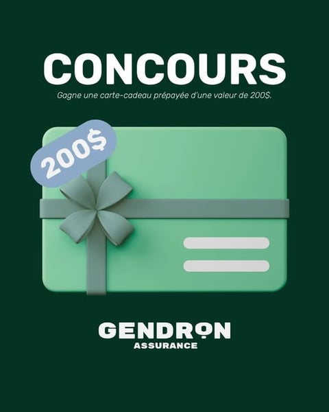 Concours Gagnez une carte prépayée de 200$!