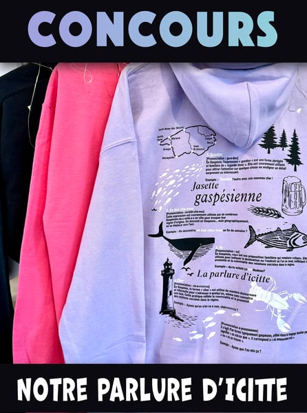 Concours Gagnez une chandail La Gaspēzen de votre choix!