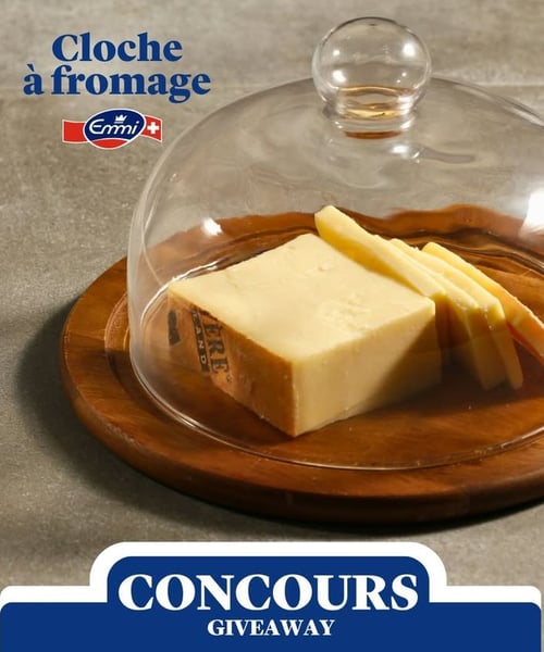 Concours Gagnez une cloche à fromage!