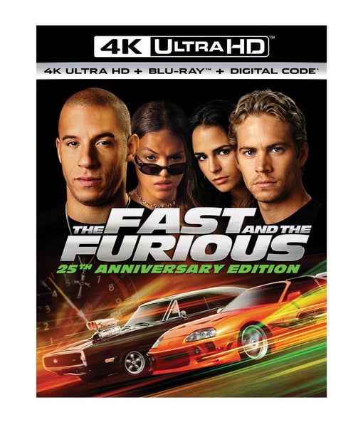 Concours Gagnez une copie du film The Fast and the furious-25e anniversaire!