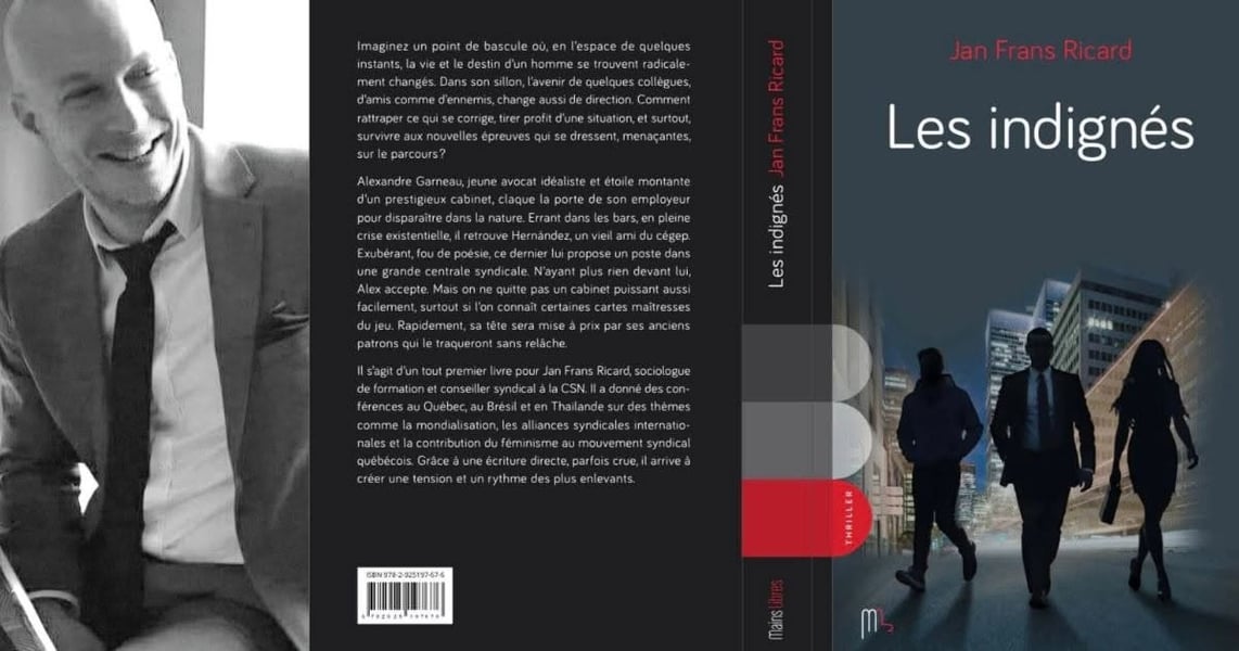 Concours Gagnez une copie du livre Les indignés de Jan Frans Ricard - Auteur!
