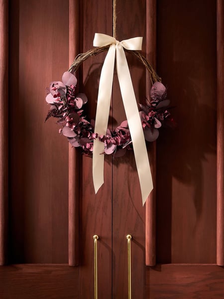 Concours Gagnez une couronne de fleurs séchées!