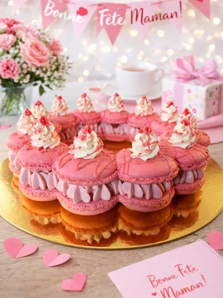 Concours Gagnez une couronne de macarons!