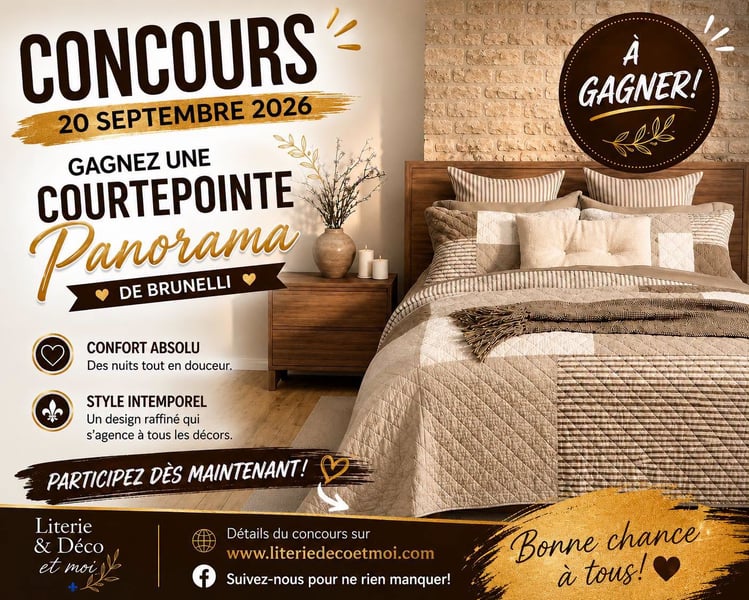 Concours Gagnez une courtepointe Panorama!