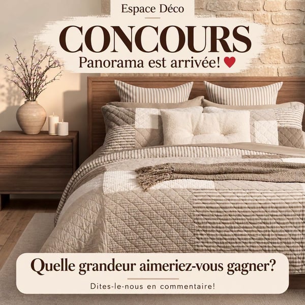 Concours Gagnez une courtepointe!