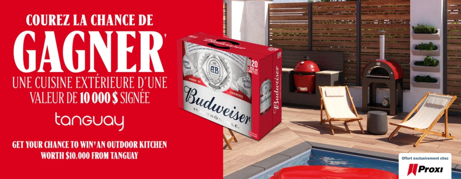 Concours Gagnez une cuisine extérieure d'une valeur de 10 000$!