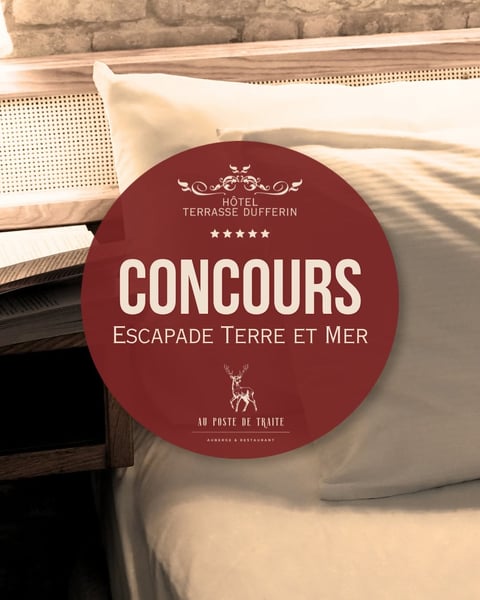 Concours Gagnez une escapade dans le Vieux-Québec!
