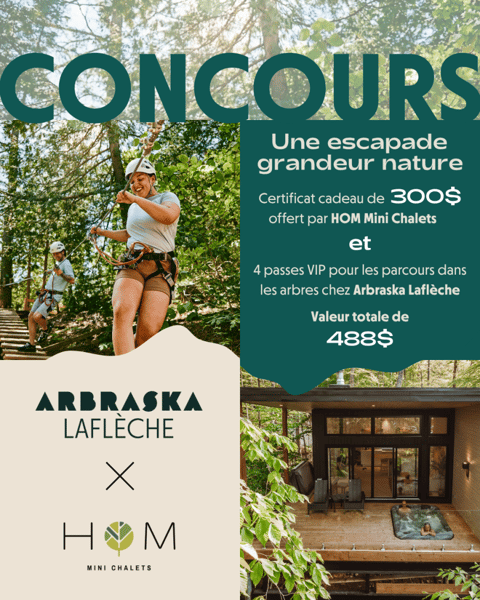 Concours Gagnez une escapade pour quatre!