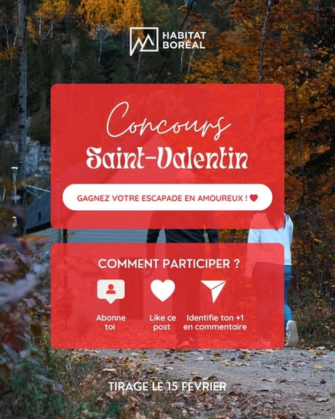 Concours Gagnez une escapade romantique pour deux!