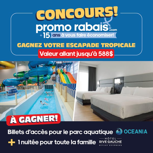 Concours Gagnez une escapade tropicale!