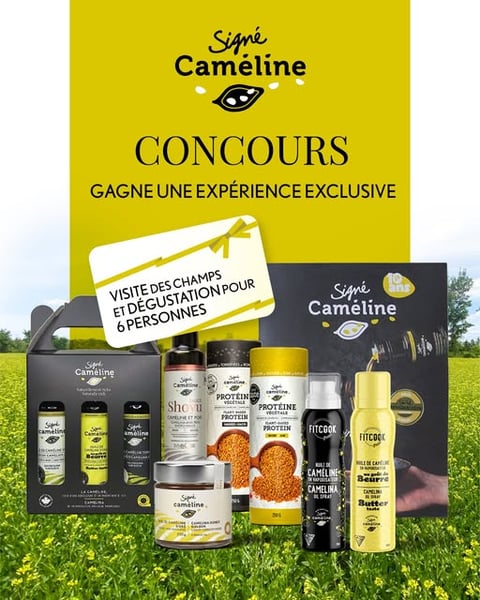 Concours Gagnez une expérience exclusive Caméline!