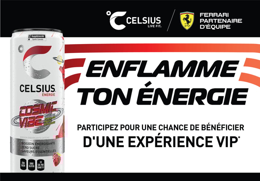 Concours Gagnez une expérience VIP à la course Scuderia Ferrari à Las Vegas! Concours Gagnez une expérience VIP à la course Scuderia Ferrari à Las Vegas!