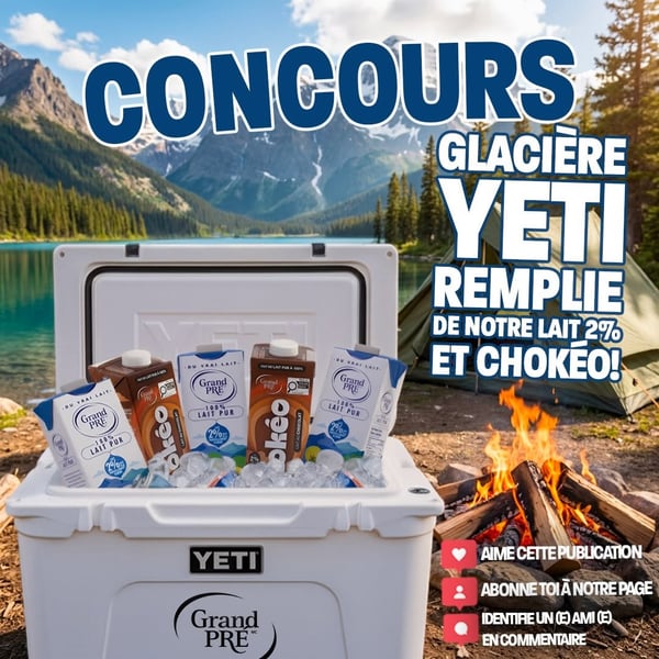 Concours Gagnez une glacière Yéti!