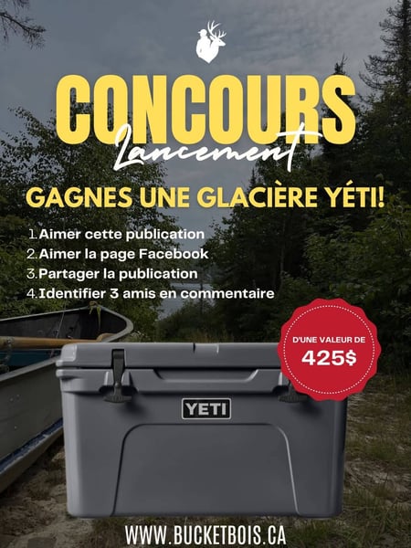 Concours Gagnez une glacière Yéti!
