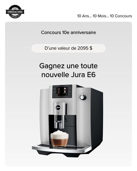 Concours Gagnez une Jura E6!