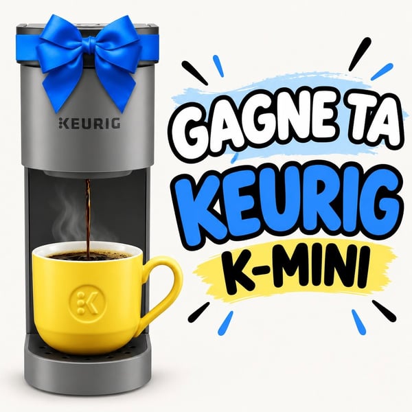 Concours Gagnez une Keurig K-Mini!