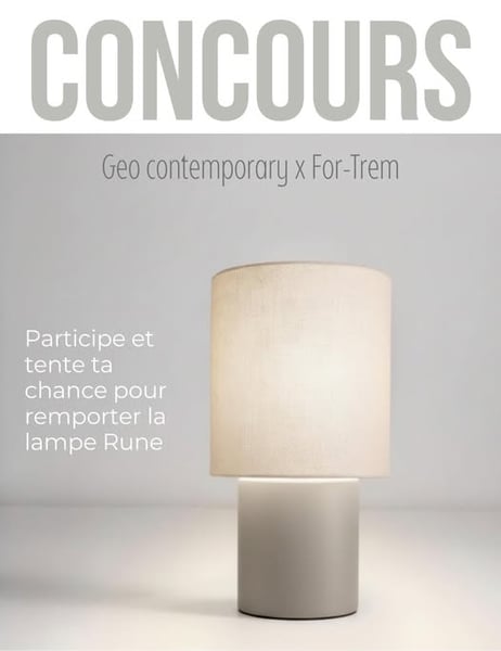 Concours Gagnez une lampe Rune d'une valeur de 700$!