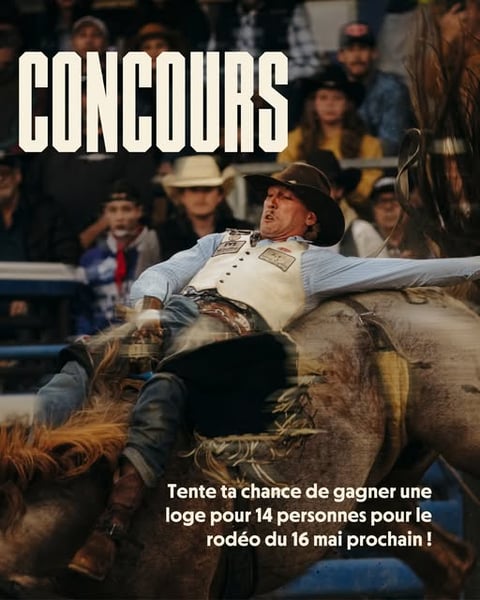 Concours Gagnez une loge pour 14 personnes au festival Western de St-Tite!
