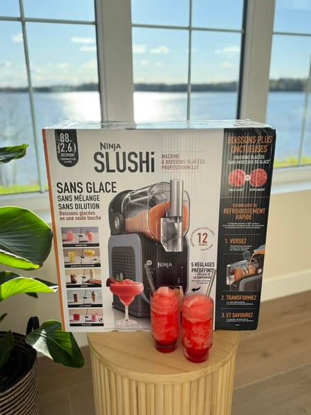 Concours Gagnez une machine à boissons glacées NINJA SLUSHI ! Concours Gagnez une machine à boissons glacées NINJA SLUSHI !