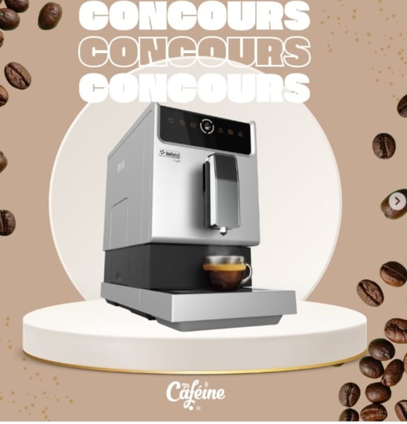 Concours Gagnez une machine à café slim caffè de Belluci!