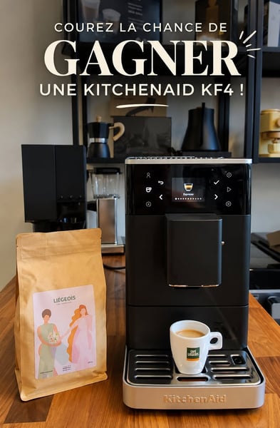 Concours Gagnez une machine espresso automatique KitchenAid KF4!