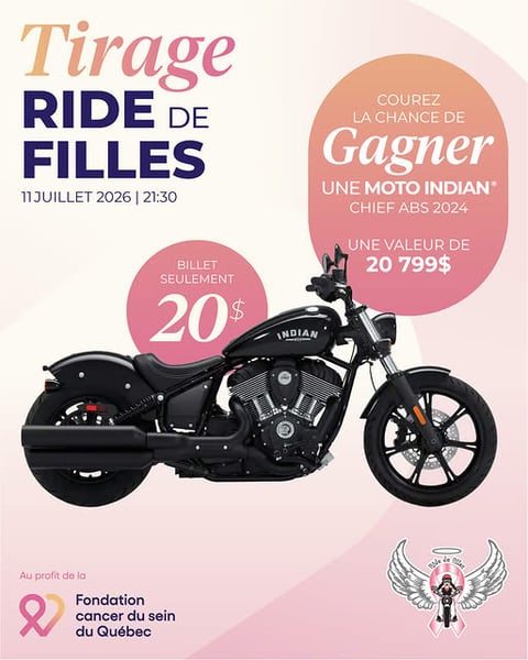 Concours Gagnez une moto Indian CHIEF ABS 2024!